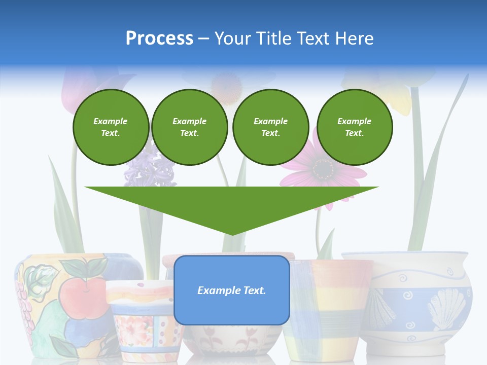 Natural Container Tulip PowerPoint Template