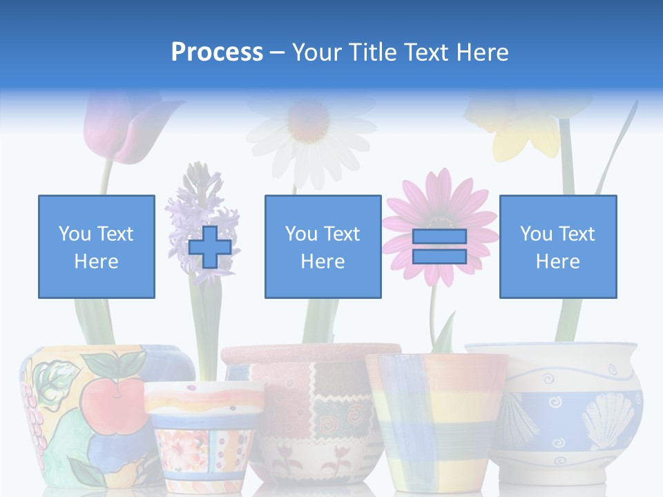 Natural Container Tulip PowerPoint Template