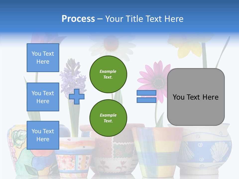 Natural Container Tulip PowerPoint Template