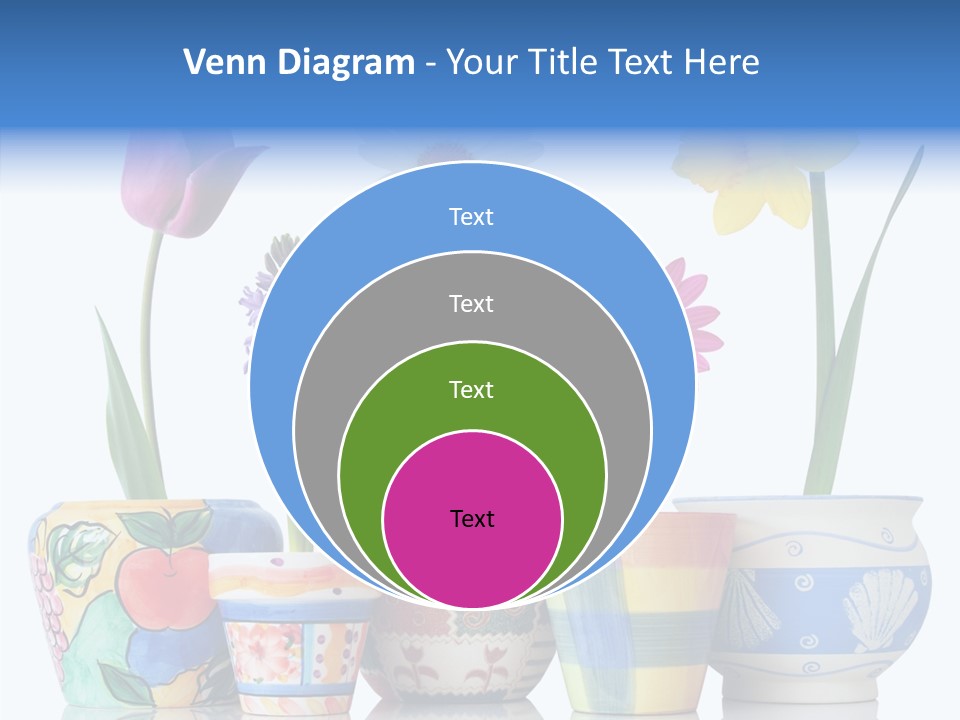 Natural Container Tulip PowerPoint Template