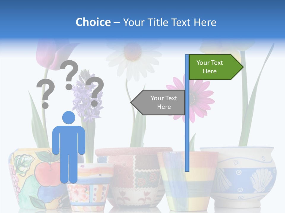Natural Container Tulip PowerPoint Template