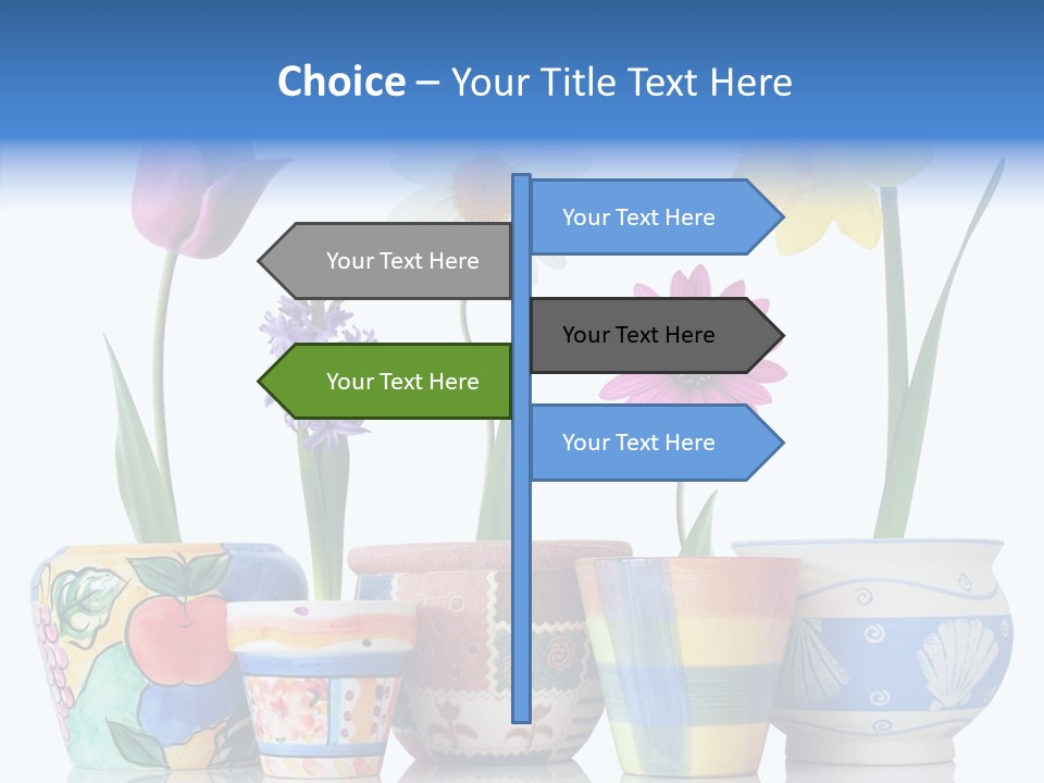 Natural Container Tulip PowerPoint Template