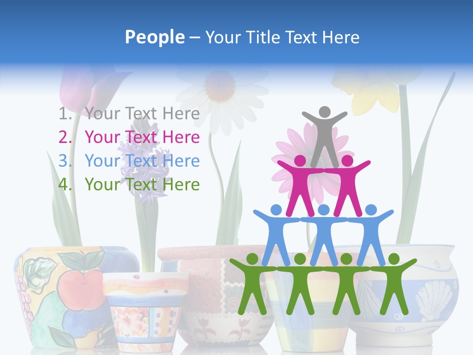 Natural Container Tulip PowerPoint Template