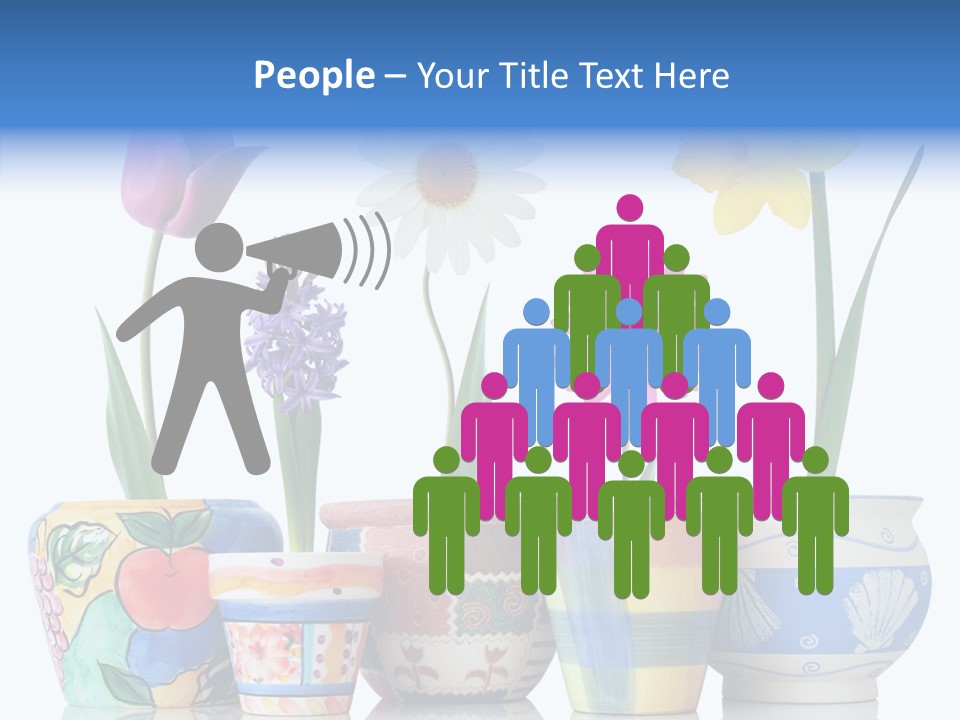 Natural Container Tulip PowerPoint Template