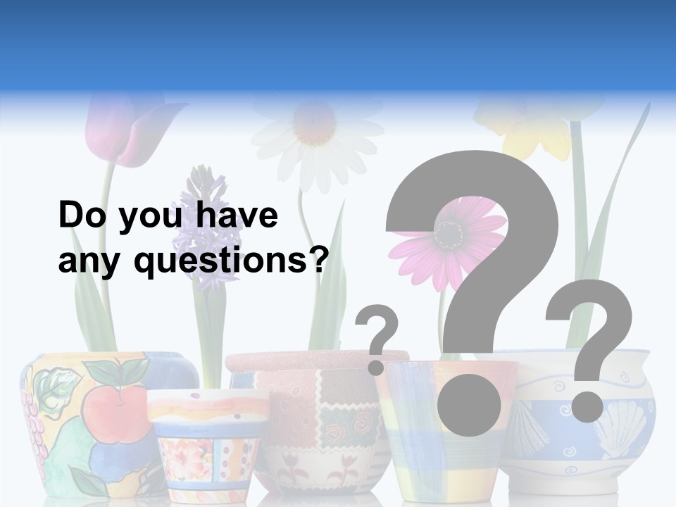 Natural Container Tulip PowerPoint Template