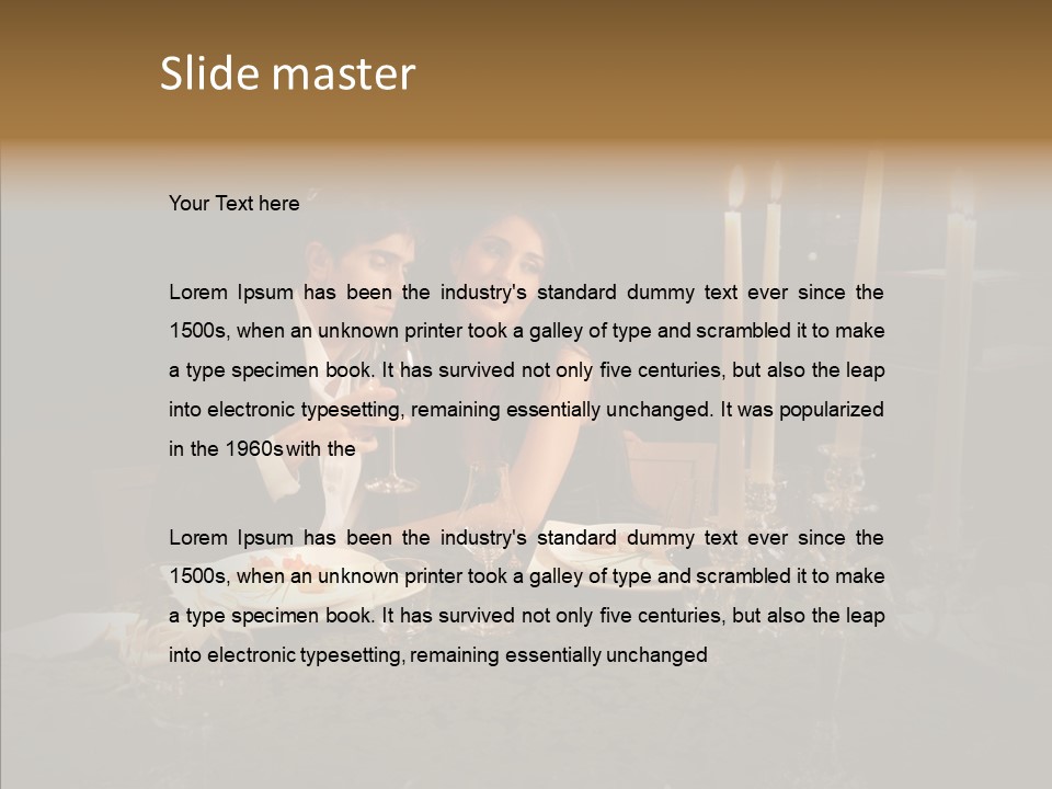 Plats Luxury Friend PowerPoint Template