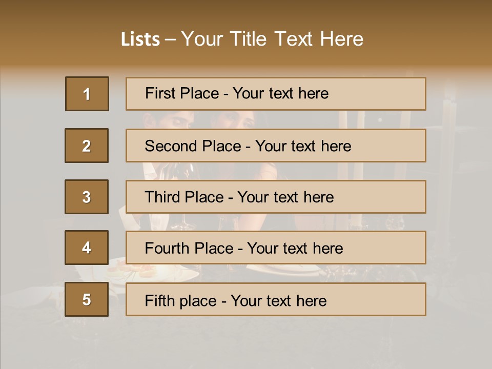 Plats Luxury Friend PowerPoint Template