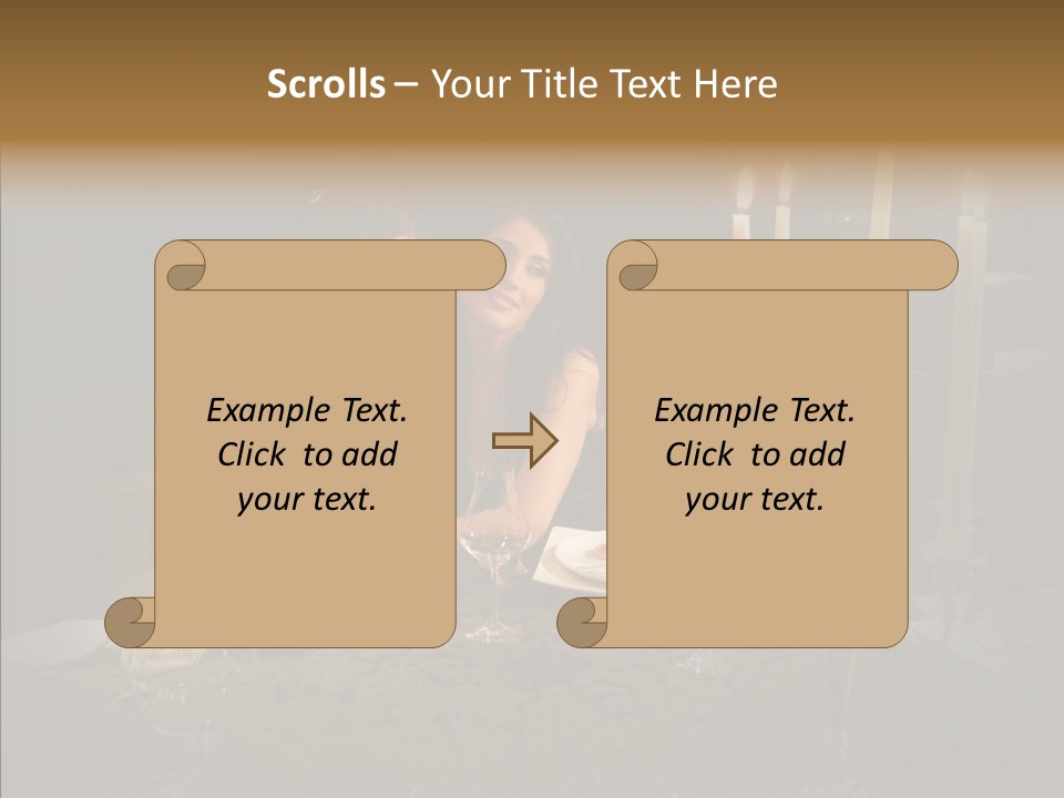 Plats Luxury Friend PowerPoint Template