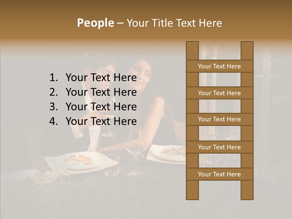 Plats Luxury Friend PowerPoint Template