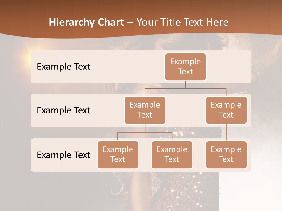 Girl Bling Reflections PowerPoint Template