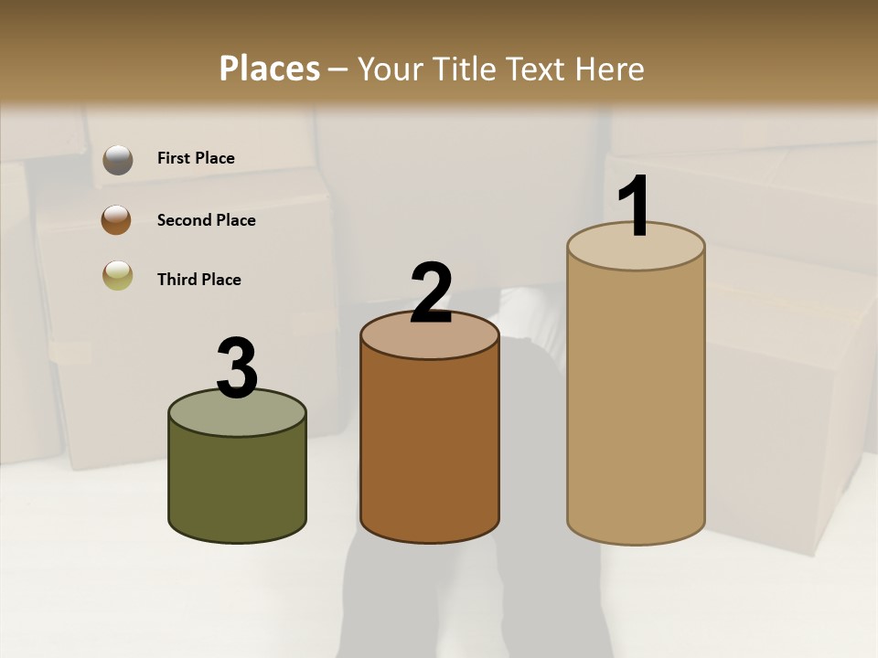 Attractive Model Modern PowerPoint Template