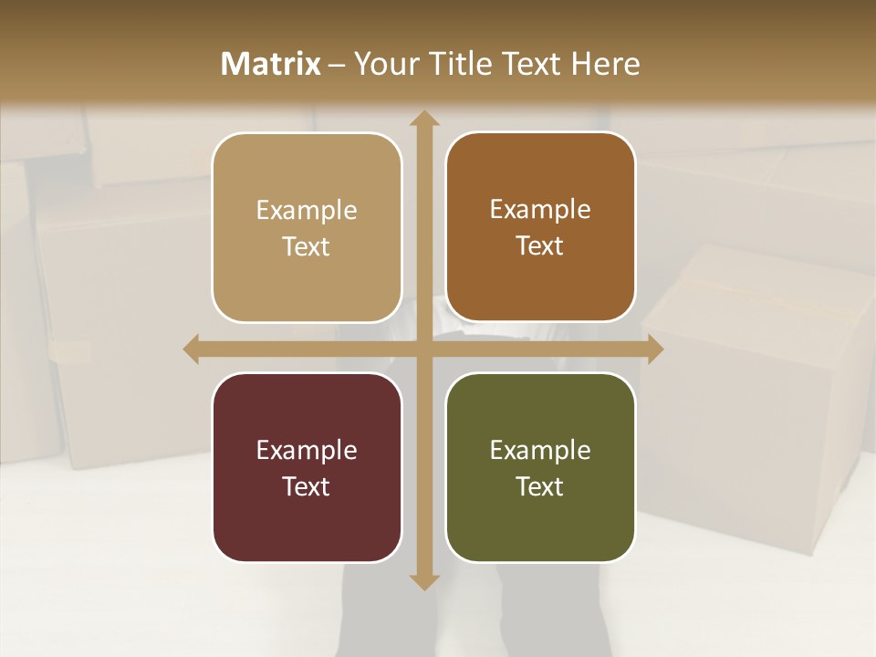 Attractive Model Modern PowerPoint Template