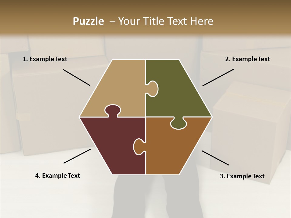 Attractive Model Modern PowerPoint Template