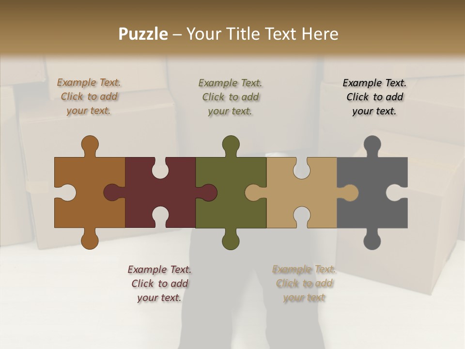 Attractive Model Modern PowerPoint Template