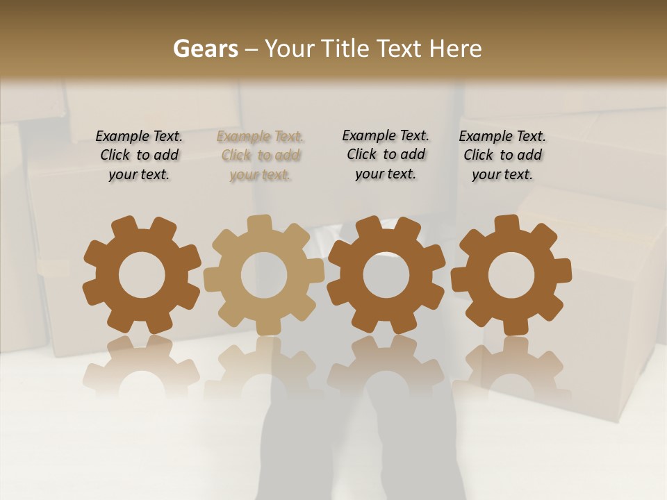 Attractive Model Modern PowerPoint Template