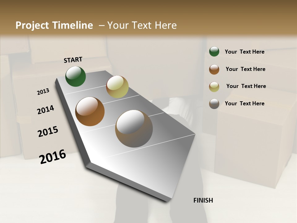 Attractive Model Modern PowerPoint Template