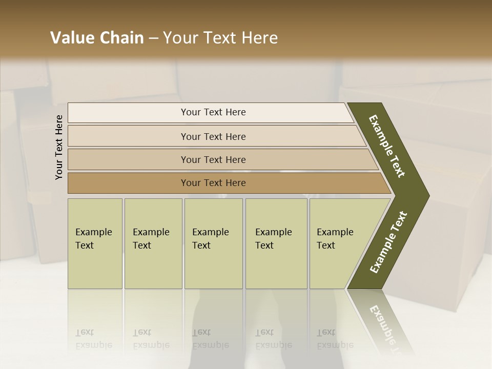 Attractive Model Modern PowerPoint Template