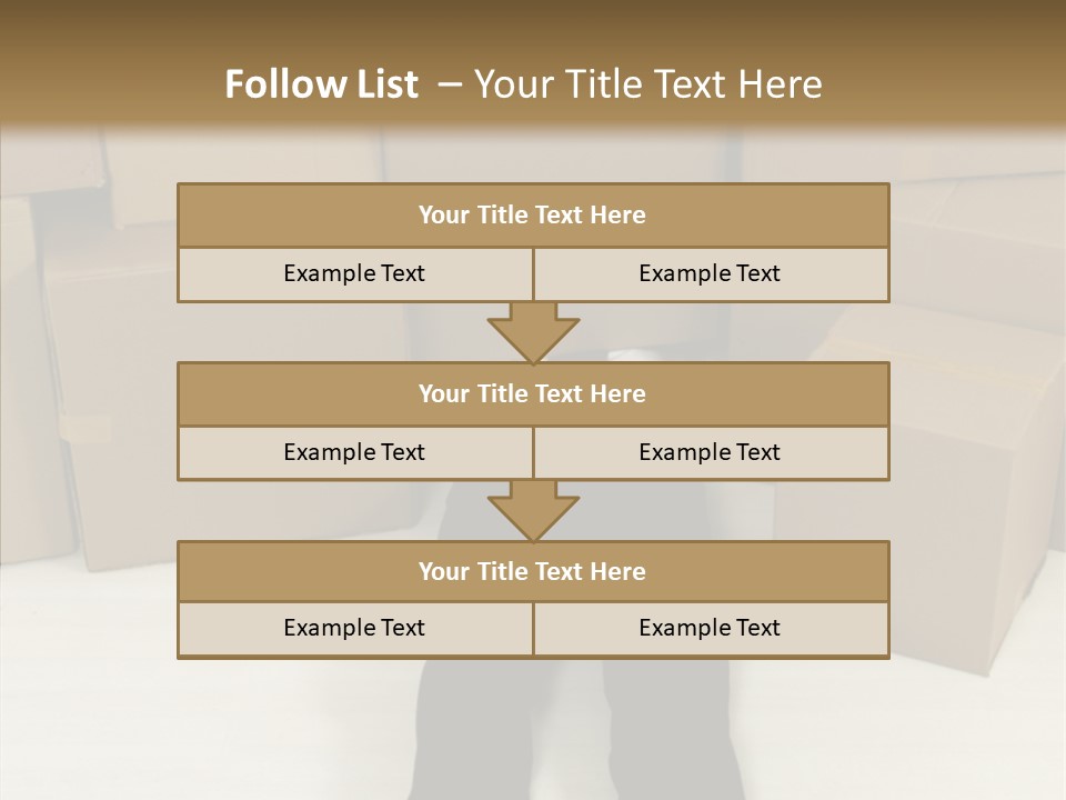 Attractive Model Modern PowerPoint Template