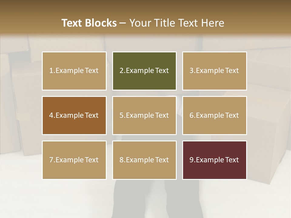 Attractive Model Modern PowerPoint Template