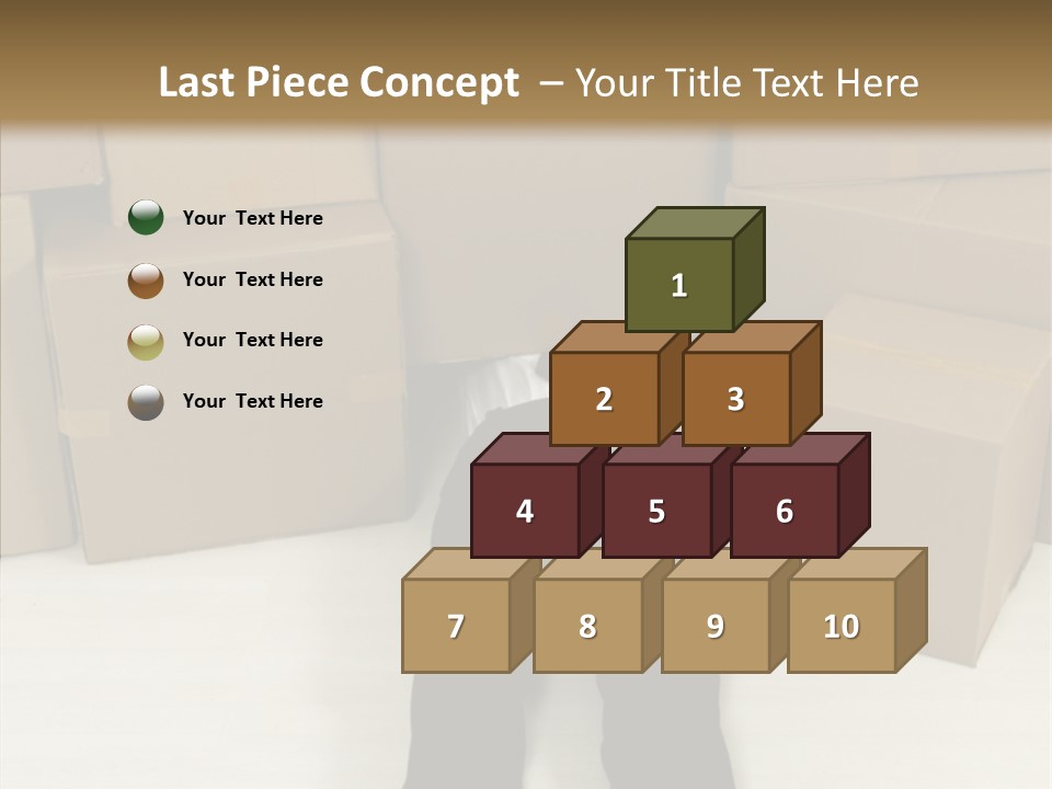 Attractive Model Modern PowerPoint Template