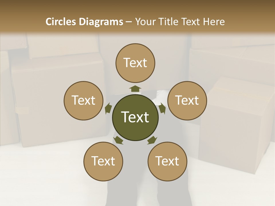 Attractive Model Modern PowerPoint Template