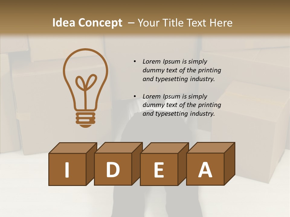 Attractive Model Modern PowerPoint Template
