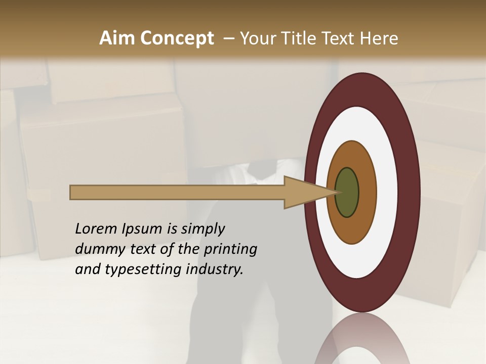 Attractive Model Modern PowerPoint Template
