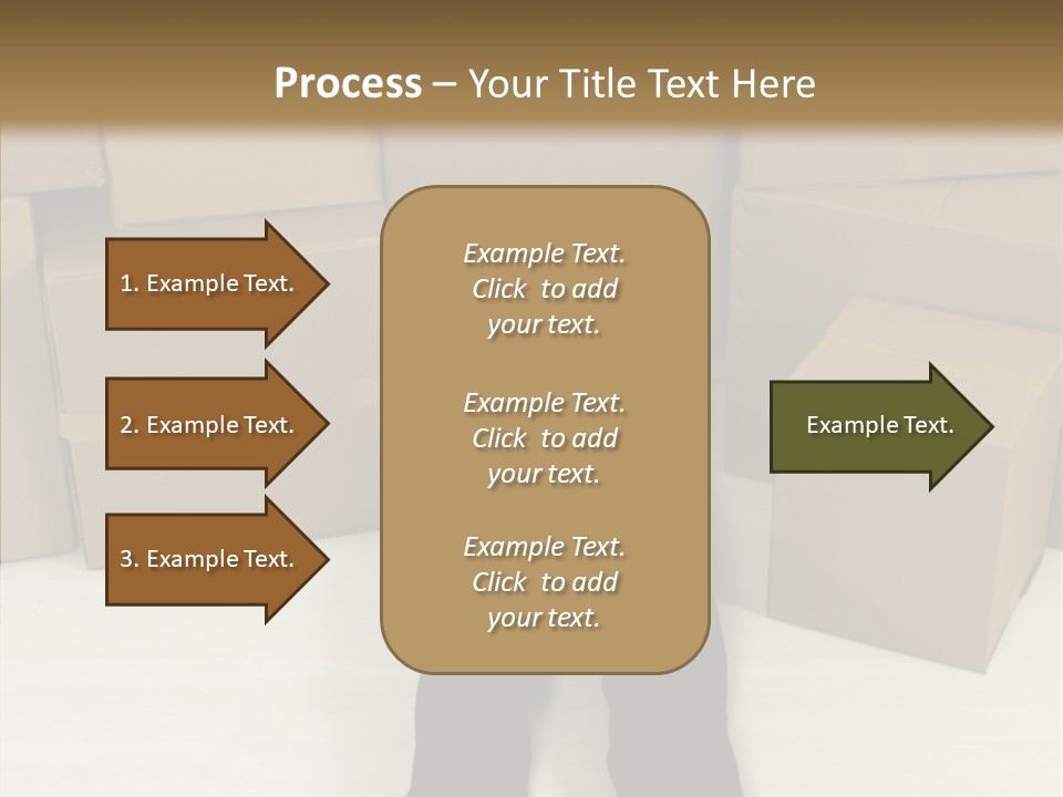 Attractive Model Modern PowerPoint Template