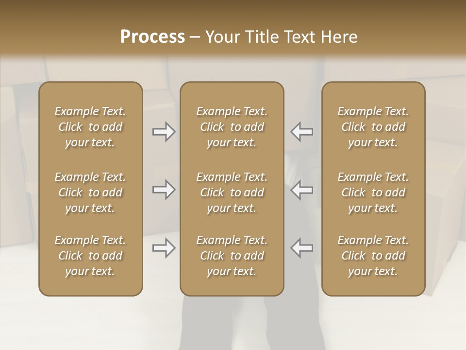 Attractive Model Modern PowerPoint Template