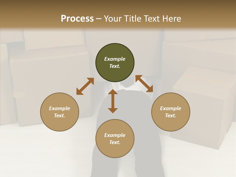 Attractive Model Modern PowerPoint Template