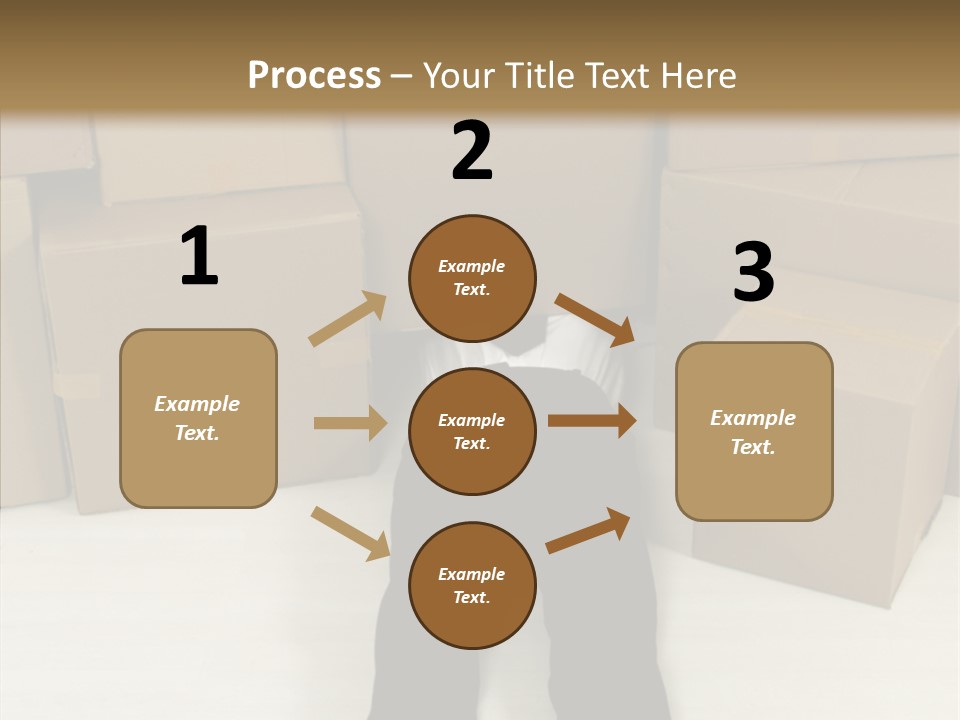 Attractive Model Modern PowerPoint Template
