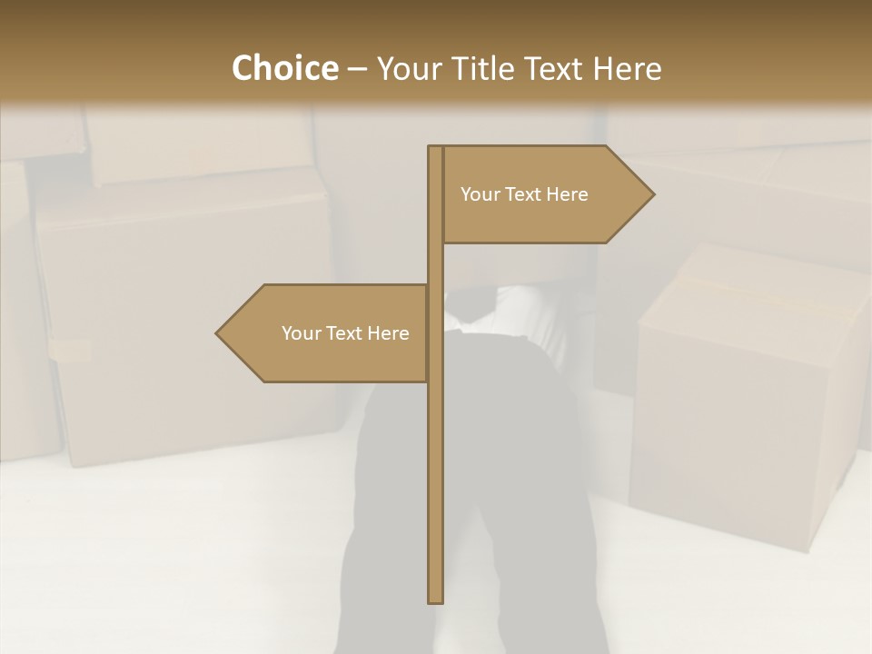 Attractive Model Modern PowerPoint Template