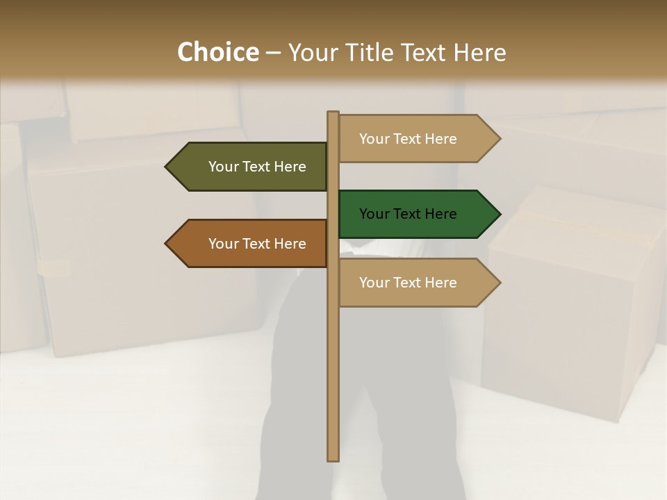 Attractive Model Modern PowerPoint Template