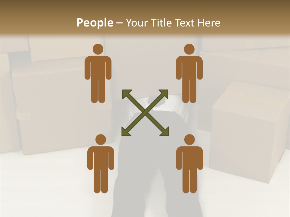 Attractive Model Modern PowerPoint Template