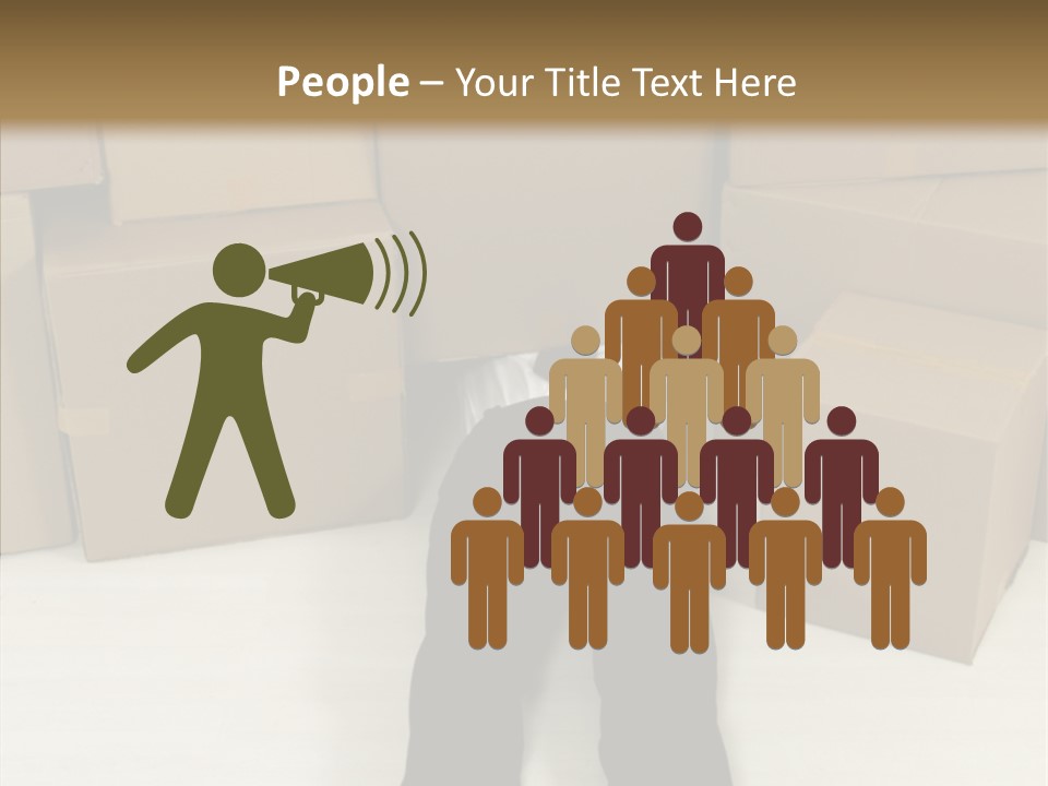 Attractive Model Modern PowerPoint Template