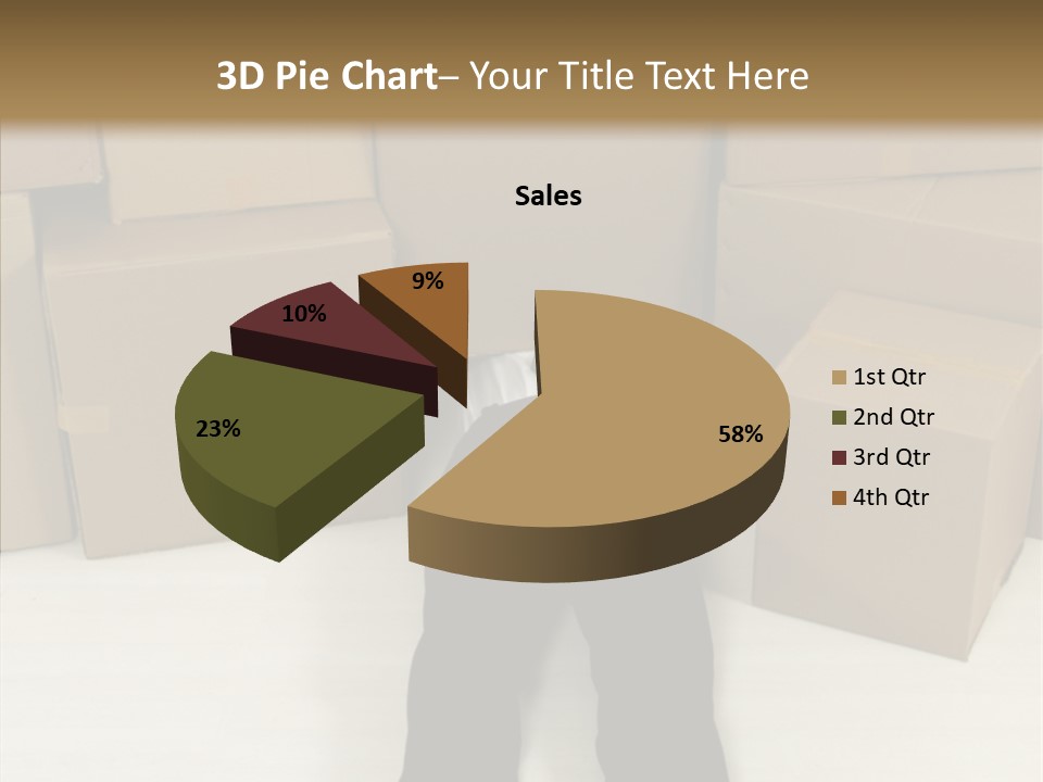 Attractive Model Modern PowerPoint Template