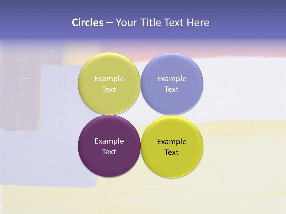 Hue Painting Art PowerPoint Template