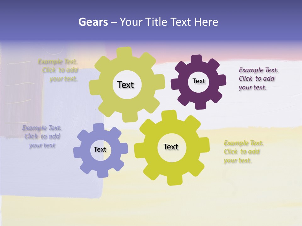 Hue Painting Art PowerPoint Template