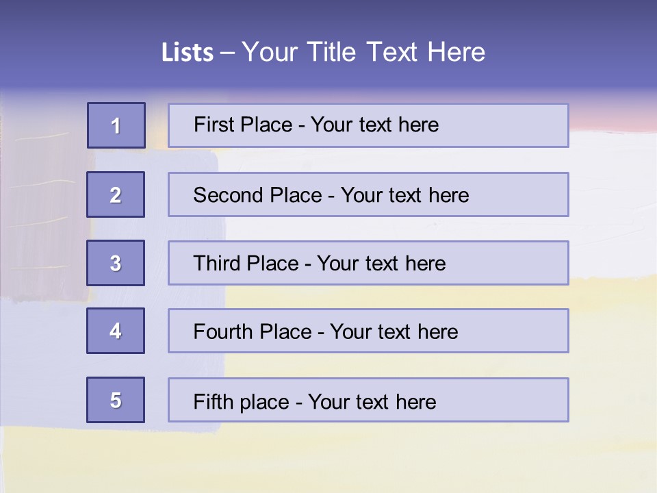 Hue Painting Art PowerPoint Template