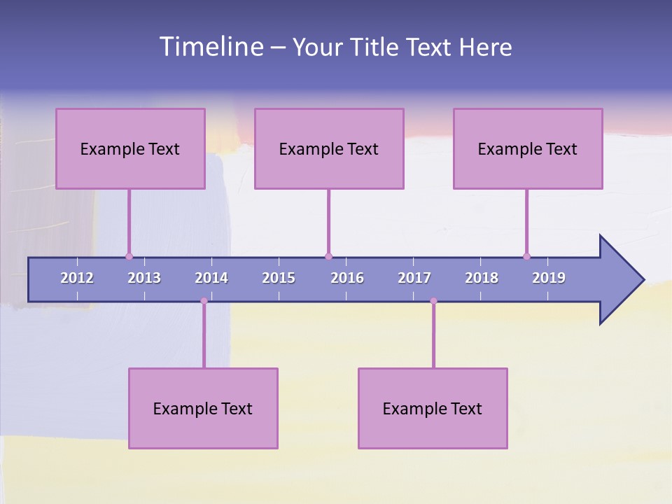 Hue Painting Art PowerPoint Template