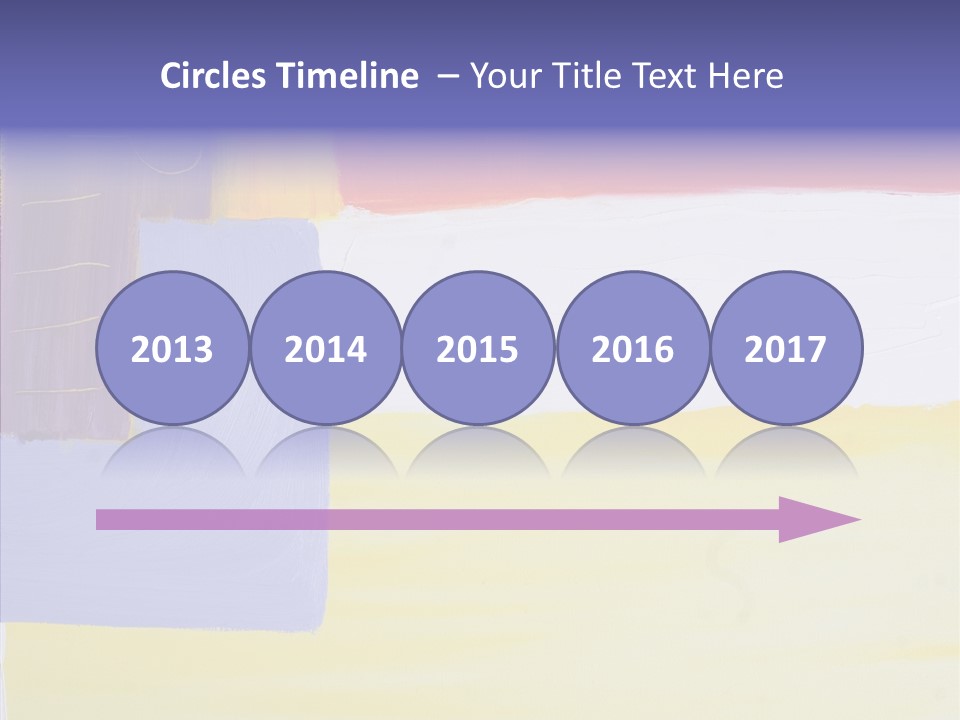 Hue Painting Art PowerPoint Template