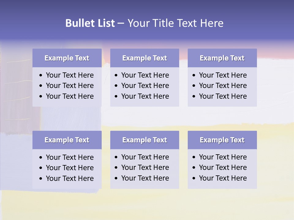 Hue Painting Art PowerPoint Template