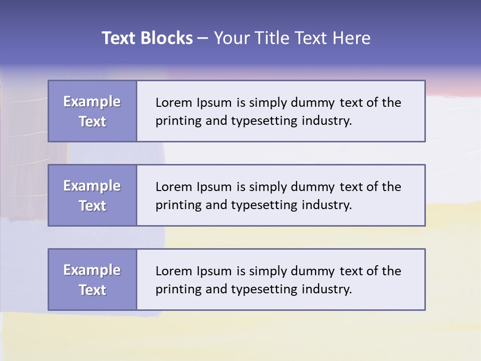 Hue Painting Art PowerPoint Template
