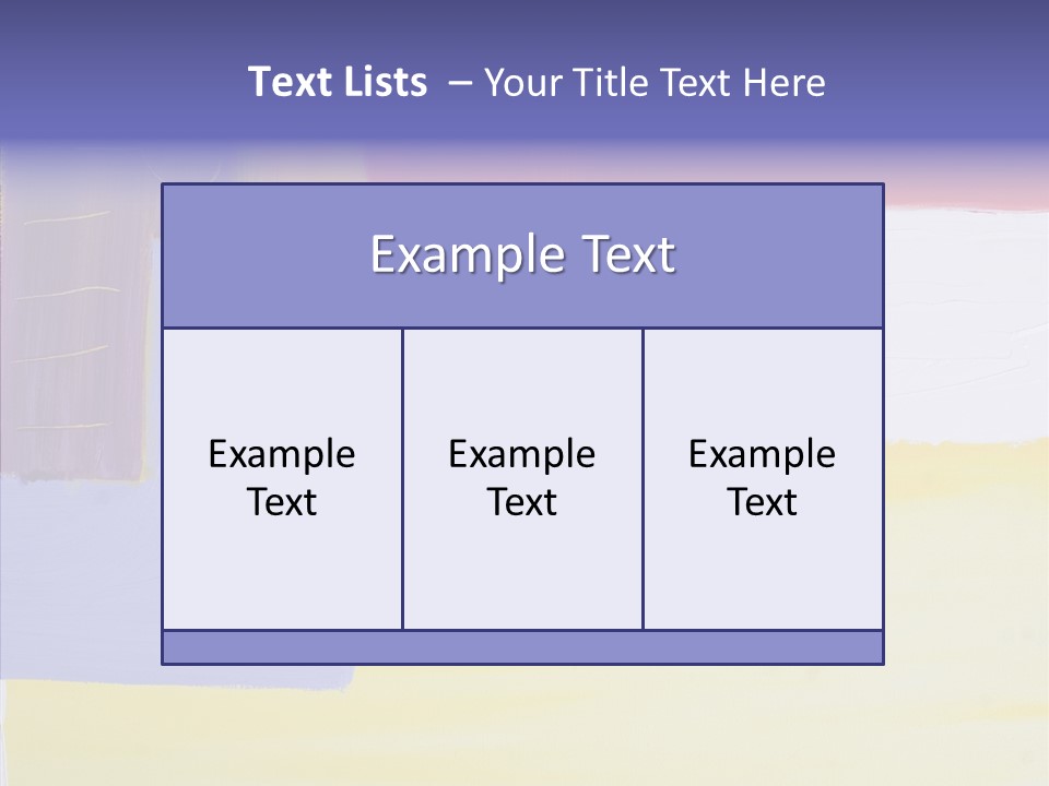 Hue Painting Art PowerPoint Template