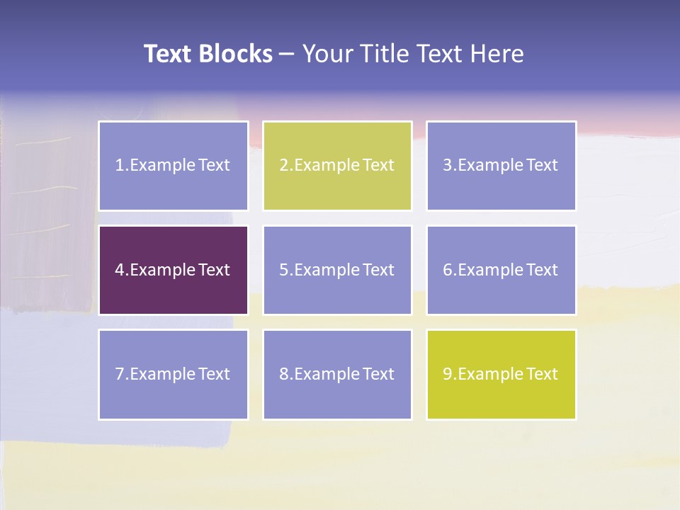 Hue Painting Art PowerPoint Template