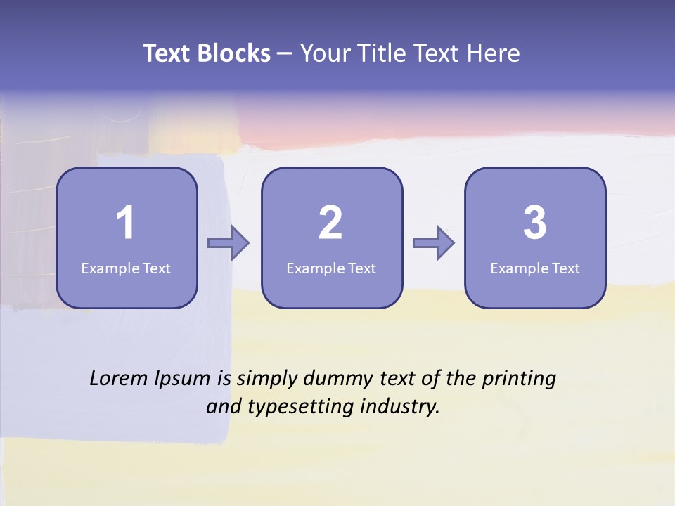 Hue Painting Art PowerPoint Template