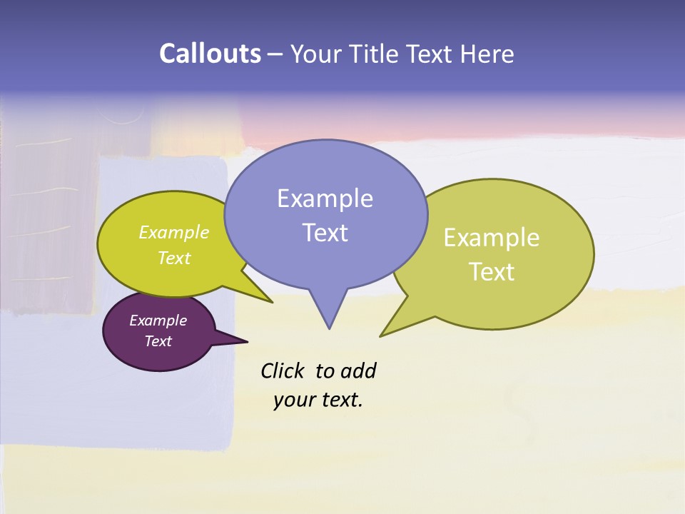 Hue Painting Art PowerPoint Template