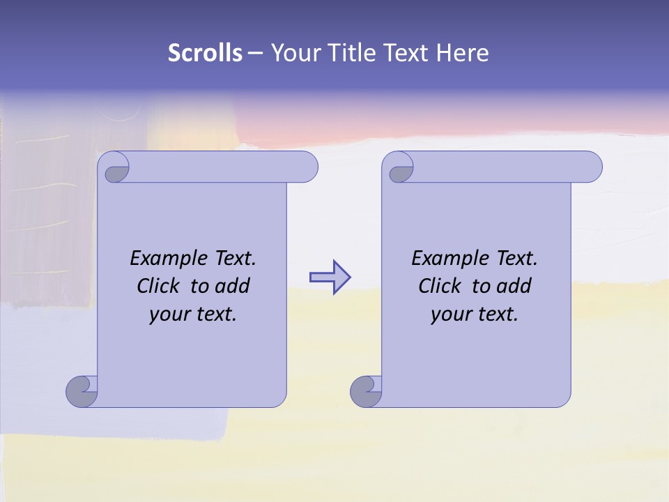 Hue Painting Art PowerPoint Template