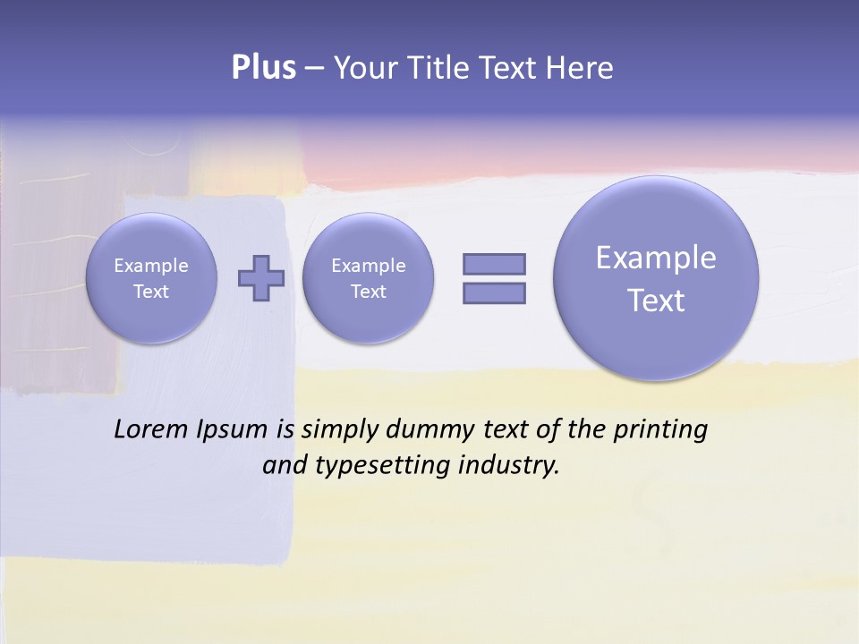 Hue Painting Art PowerPoint Template