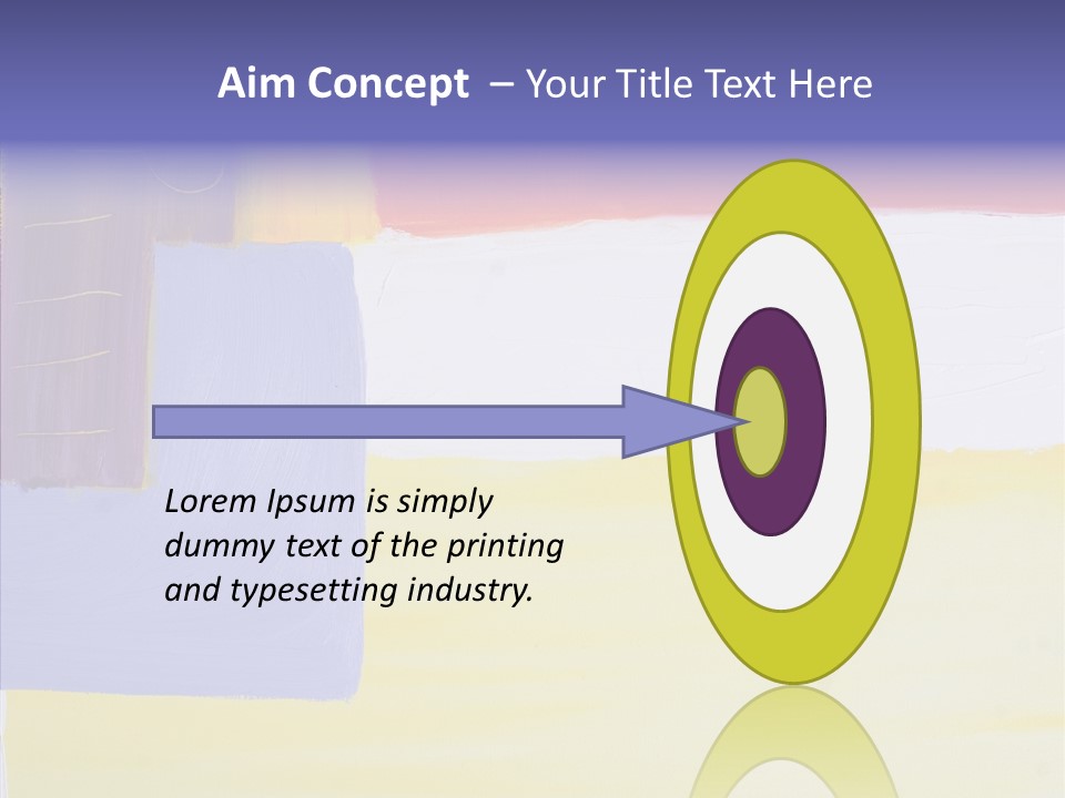 Hue Painting Art PowerPoint Template